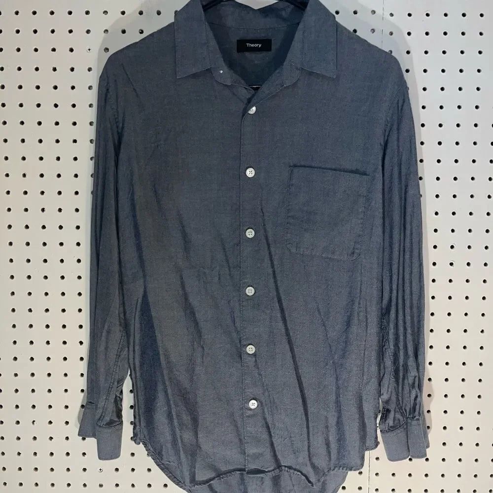 Theory button down shirt